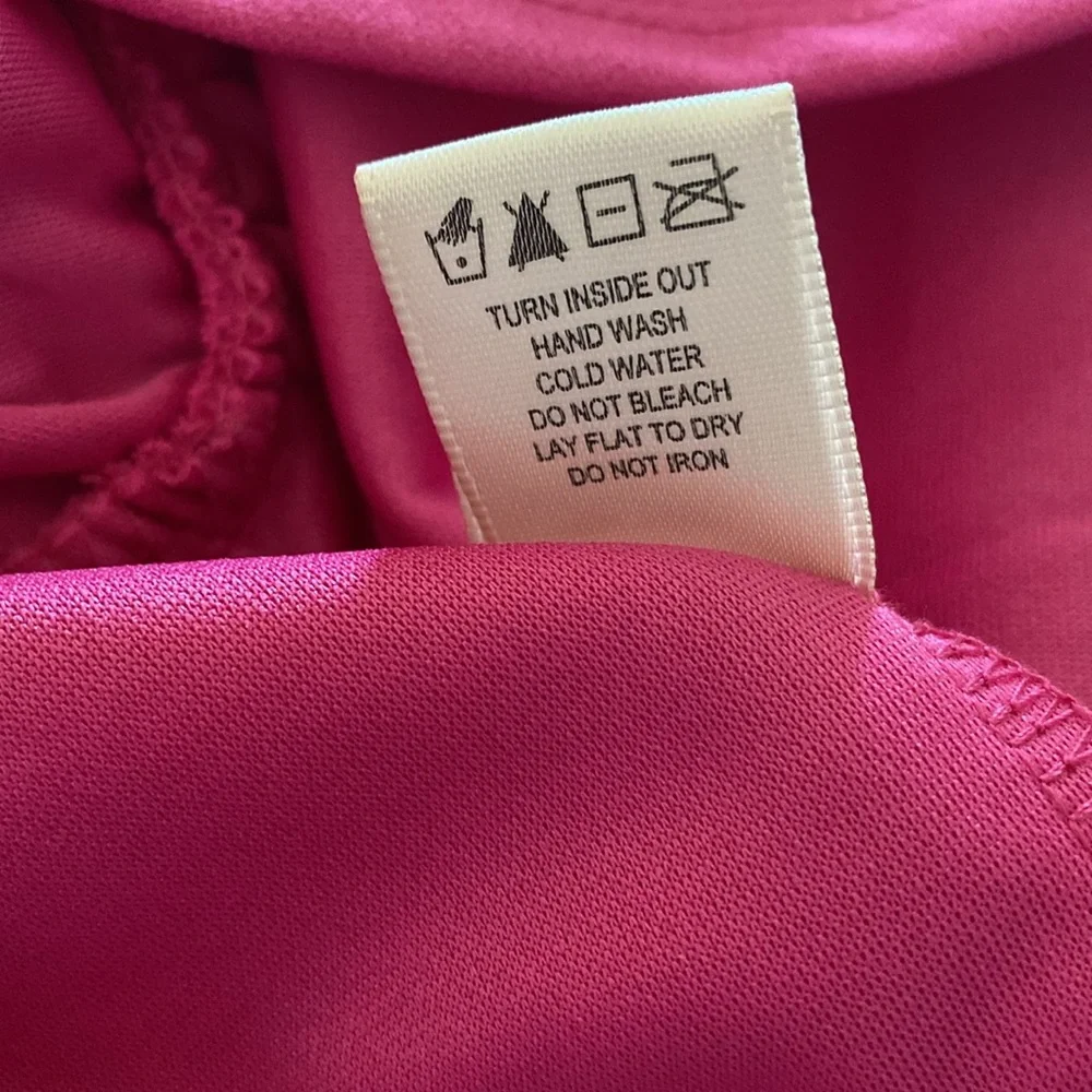 HOT PINK TULLE TANK TOP - Picture 5 of 6